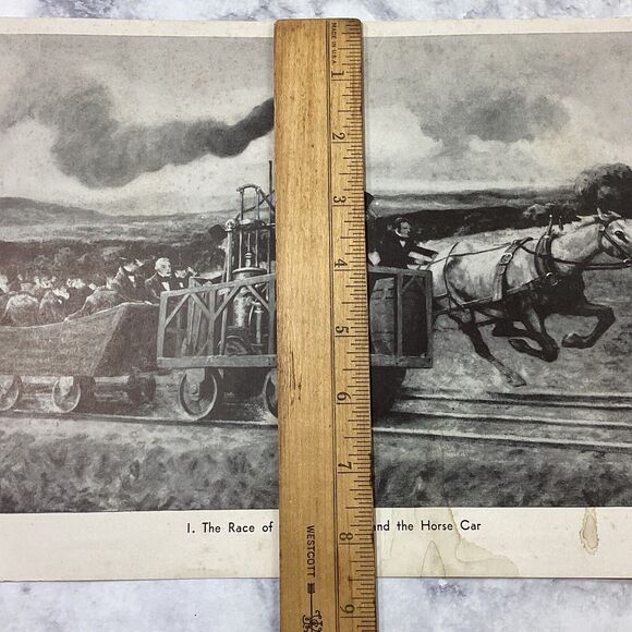 Vintage 1940s Railroad Train Educational Photo Print Set 1-56 - Picture 5 of 11